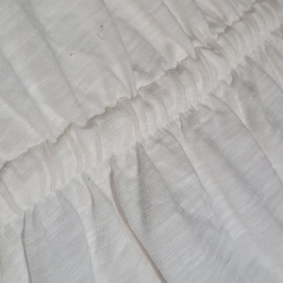 White Short Sleeve Dress - Picture 2 of 3